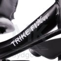 Rowerek trójkołowy Trike Fix Lite rower spacerówka 3w1 obracany 360 wolne koło szary