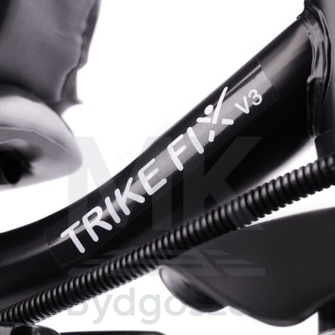 Rowerek trójkołowy Trike Fix Lite rower spacerówka 3w1 obracany 360 wolne koło szary Rowerek trójkołowy Trike Fix Lite rower spacerówka 3w1 obracany 360 wolne koło szary