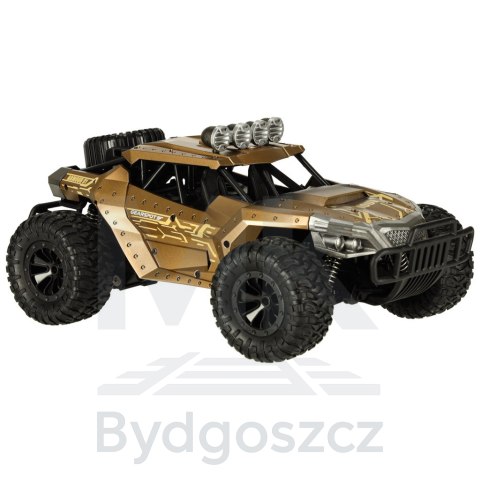 Samochód zdalnie sterowany Drift terenowy 20 km/h brązowy Samochód zdalnie sterowany Drift terenowy 20 km/h brązowy