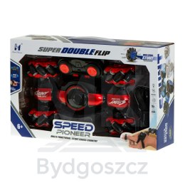 Samochód zdalnie sterowany na pilota RC Speed Pioneer Stunt Car 360 czerwony