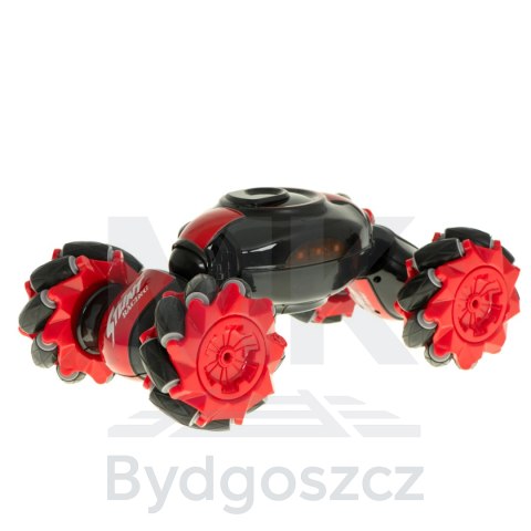 Samochód zdalnie sterowany na pilota RC Speed Pioneer Stunt Car 360 czerwony Samochód zdalnie sterowany na pilota RC Speed Pioneer Stunt Car 360 czerwony