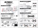 Samochód zdalnie sterowany na pilota RC Speed Pioneer Stunt Car 360 czerwony