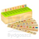 Sorter drewniany układanka logiczna dopasuj obrazki