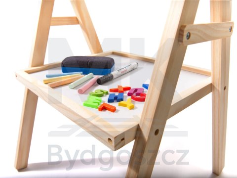Tablica magnetyczna kredowa liczydło papier kreda literki gratis Tablica magnetyczna kredowa liczydło papier kreda literki gratis