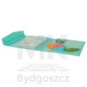 Tangram książeczka magnetyczna układanka montessori klocki gra logiczna 3D