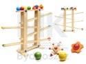 Tor kulkowy drewniany kulodrom montessori XXL