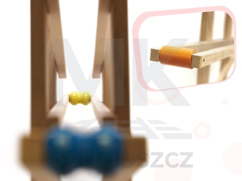 Tor kulkowy drewniany kulodrom montessori XXL Tor kulkowy drewniany kulodrom montessori XXL