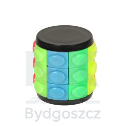 Układanka logiczna łamigłówka walec obrotowy 3 rzędy