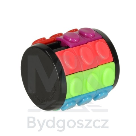 Układanka logiczna łamigłówka walec obrotowy 3 rzędy Układanka logiczna łamigłówka walec obrotowy 3 rzędy