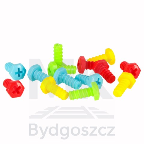 Wkrętarka wiertarka śrubki klocki konstrukcyjne zestaw majsterkowicza walizka 181 elementów Wkrętarka wiertarka śrubki klocki konstrukcyjne zestaw majsterkowicza walizka 181 elementów