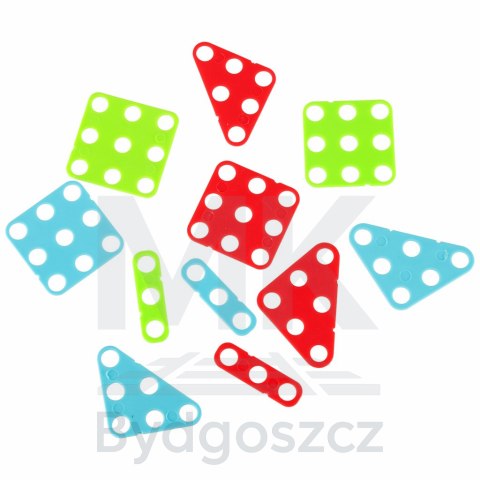 Wkrętarka wiertarka śrubki klocki konstrukcyjne zestaw majsterkowicza walizka 261 elementów Wkrętarka wiertarka śrubki klocki konstrukcyjne zestaw majsterkowicza walizka 261 elementów