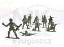 Żołnierzyki baza wojskowa figurki zestaw 114el.