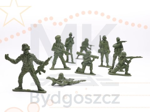 Żołnierzyki baza wojskowa figurki zestaw 114el. Żołnierzyki baza wojskowa figurki zestaw 114el.