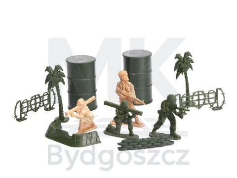 Żołnierzyki baza wojskowa figurki zestaw 114el. Żołnierzyki baza wojskowa figurki zestaw 114el.