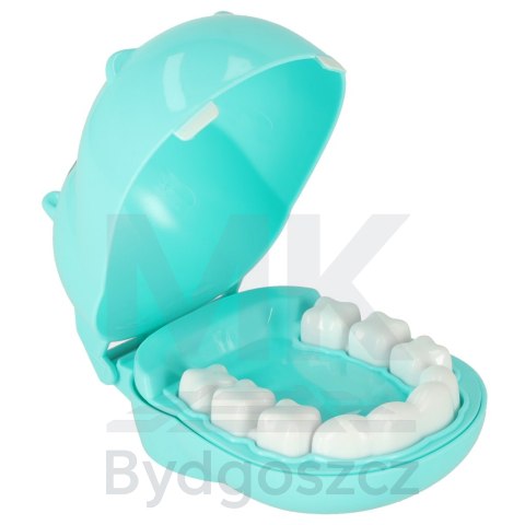 Dentysta zestaw lekarski hipopotam niebieski Dentysta zestaw lekarski hipopotam niebieski
