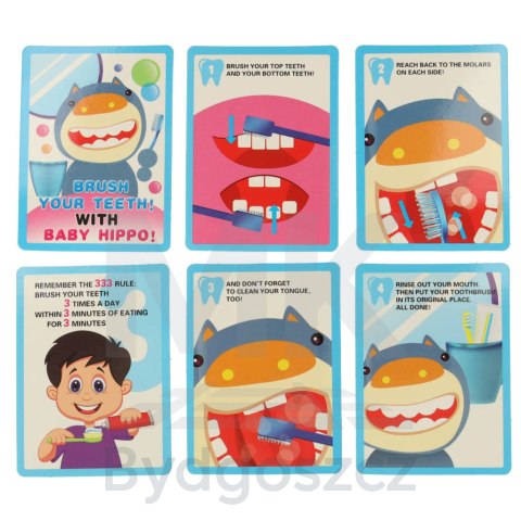 Dentysta zestaw lekarski hipopotam różowy Dentysta zestaw lekarski hipopotam różowy