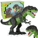 Dinozaur T-REX elektroniczny chodzi ryczy zielony