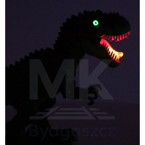 Dinozaur T-REX elektroniczny chodzi ryczy zielony Dinozaur T-REX elektroniczny chodzi ryczy zielony