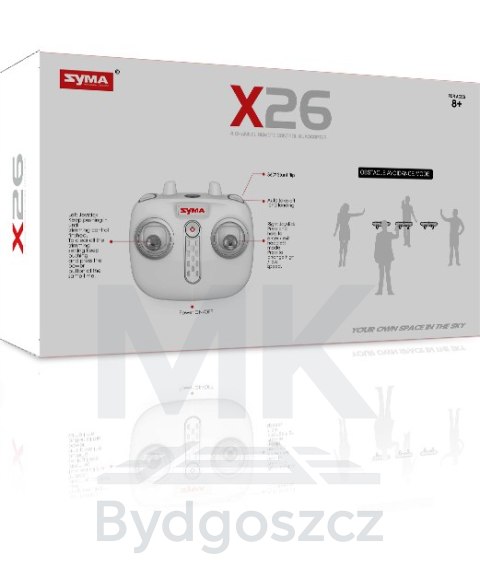 Dron RC Syma X26 2,4Ghz Headless Dron RC Syma X26 2,4Ghz Headless