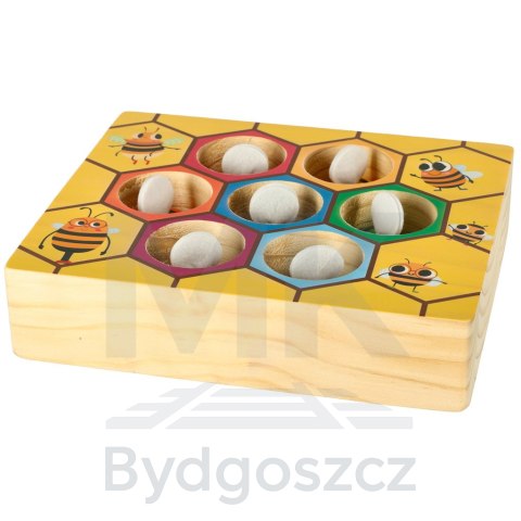 Gra edukacyjna plaster miodu pszczółki montessori Gra edukacyjna plaster miodu pszczółki montessori