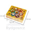 Gra edukacyjna plaster miodu pszczółki montessori