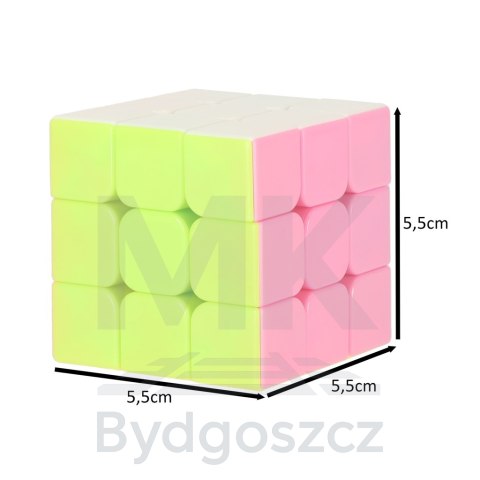 Gra logiczna Kostka łamigłówka 3x3x3 neon Gra logiczna Kostka łamigłówka 3x3x3 neon
