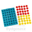 Gra logiczna planszowa szczęśliwa czwórka cztery w rzędzie 25x19x20 cm