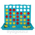 Gra logiczna planszowa szczęśliwa czwórka cztery w rzędzie 25x19x20 cm