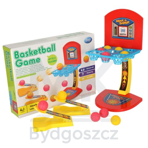 Gra zręcznościowa koszykówka basketball zestaw kieszonkowy kosz katapulta piłki Gra zręcznościowa koszykówka basketball zestaw kieszonkowy kosz katapulta piłki