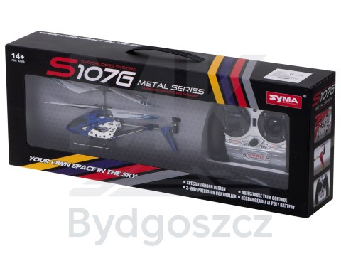 Helikopter zdalnie sterowany na pilota RC SYMA S107G niebieski Helikopter zdalnie sterowany na pilota RC SYMA S107G niebieski