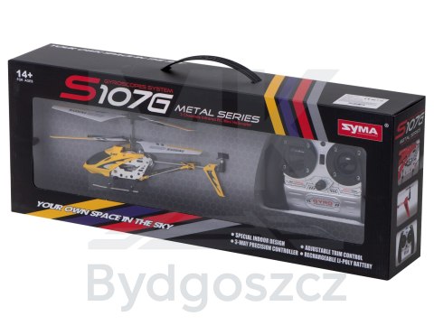 Helikopter zdalnie sterowany na pilota RC SYMA S107G żółty Helikopter zdalnie sterowany na pilota RC SYMA S107G żółty