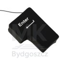 Klawisz ENTER duża antystresowa poduszka USB
