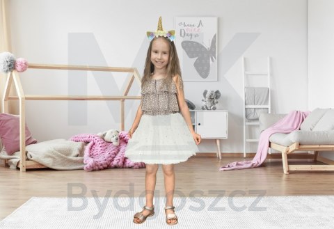 Kostium strój karnawałowy przebranie Jednorożec opaska + spódniczka tiulowa 3-6lat Kostium strój karnawałowy przebranie Jednorożec opaska + spódniczka tiulowa 3-6lat