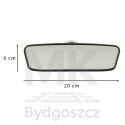 Lusterko wsteczne szerokokątne na przyssawkę 20cm
