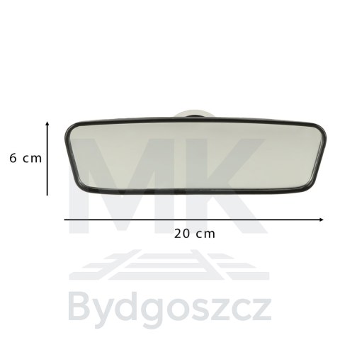 Lusterko wsteczne szerokokątne na przyssawkę 20cm Lusterko wsteczne szerokokątne na przyssawkę 20cm