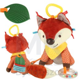 Maskotka sensoryczna zawieszka do wózka lisek