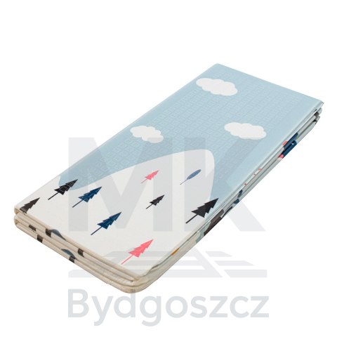 Mata edukacyjna piankowa dwustronna składana ulica las 177 x 158 cm