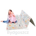 Mata edukacyjna piankowa dwustronna składana ulica las 177 x 158 cm