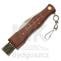 Nóż scyzoryk do zbierania grzybów z pokrowcem etui