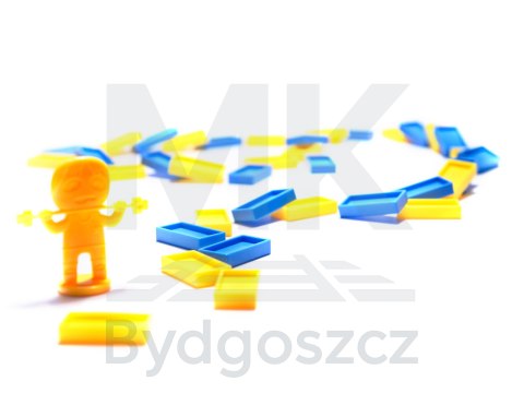 Pociąg Lokomotywa Kolejka Układająca Domino Zabawka na Prezent dla Dzieci Pociąg Lokomotywa Kolejka Układająca Domino Zabawka na Prezent dla Dzieci