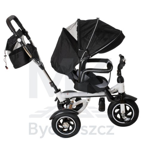 Rowerek trójkołowy Trike Fix V3 rower spacerówka 3w1 obracany 360 wolne koło czarny Rowerek trójkołowy Trike Fix V3 rower spacerówka 3w1 obracany 360 wolne koło czarny