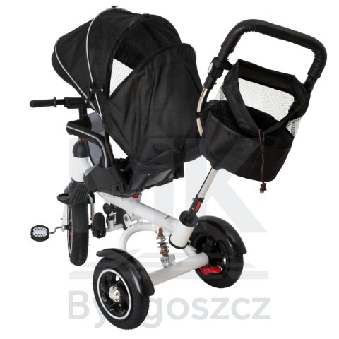 Rowerek trójkołowy Trike Fix V3 rower spacerówka 3w1 obracany 360 wolne koło czarny Rowerek trójkołowy Trike Fix V3 rower spacerówka 3w1 obracany 360 wolne koło czarny