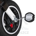Rowerek trójkołowy Trike Fix V3 rower spacerówka 3w1 obracany 360 wolne koło czarny