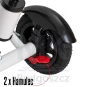 Rowerek trójkołowy Trike Fix V3 rower spacerówka 3w1 obracany 360 wolne koło czarny