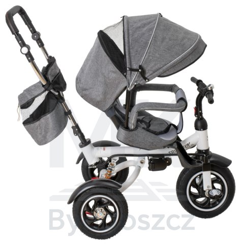 Rowerek trójkołowy Trike Fix V3 rower spacerówka 3w1 obracany 360 wolne koło szary Rowerek trójkołowy Trike Fix V3 rower spacerówka 3w1 obracany 360 wolne koło szary