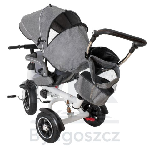 Rowerek trójkołowy Trike Fix V3 rower spacerówka 3w1 obracany 360 wolne koło szary Rowerek trójkołowy Trike Fix V3 rower spacerówka 3w1 obracany 360 wolne koło szary