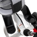Rowerek trójkołowy Trike Fix V3 rower spacerówka 3w1 obracany 360 wolne koło szary