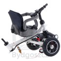 Rowerek trójkołowy Trike Fix V3 rower spacerówka 3w1 obracany 360 wolne koło szary