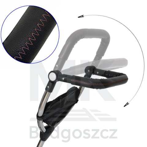 Rowerek trójkołowy Trike Fix V3 rower spacerówka 3w1 obracany 360 wolne koło szary Rowerek trójkołowy Trike Fix V3 rower spacerówka 3w1 obracany 360 wolne koło szary