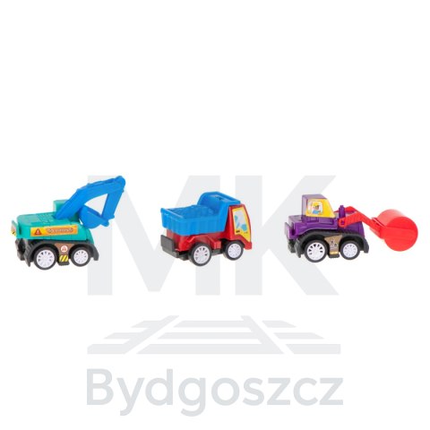 Samochód z napędem maszyny budowlane 6szt Samochód z napędem maszyny budowlane 6szt